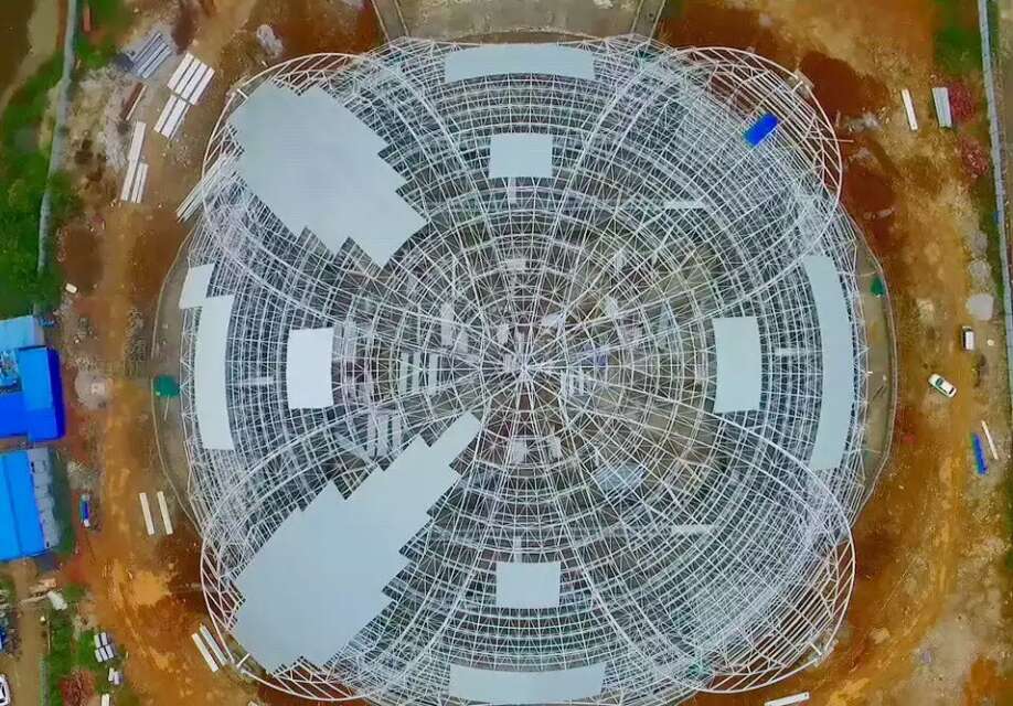嵊州体育馆网架
